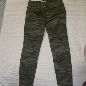 Loft Marisa Camo Pants